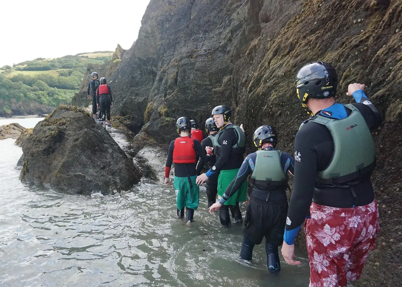 Coasteering