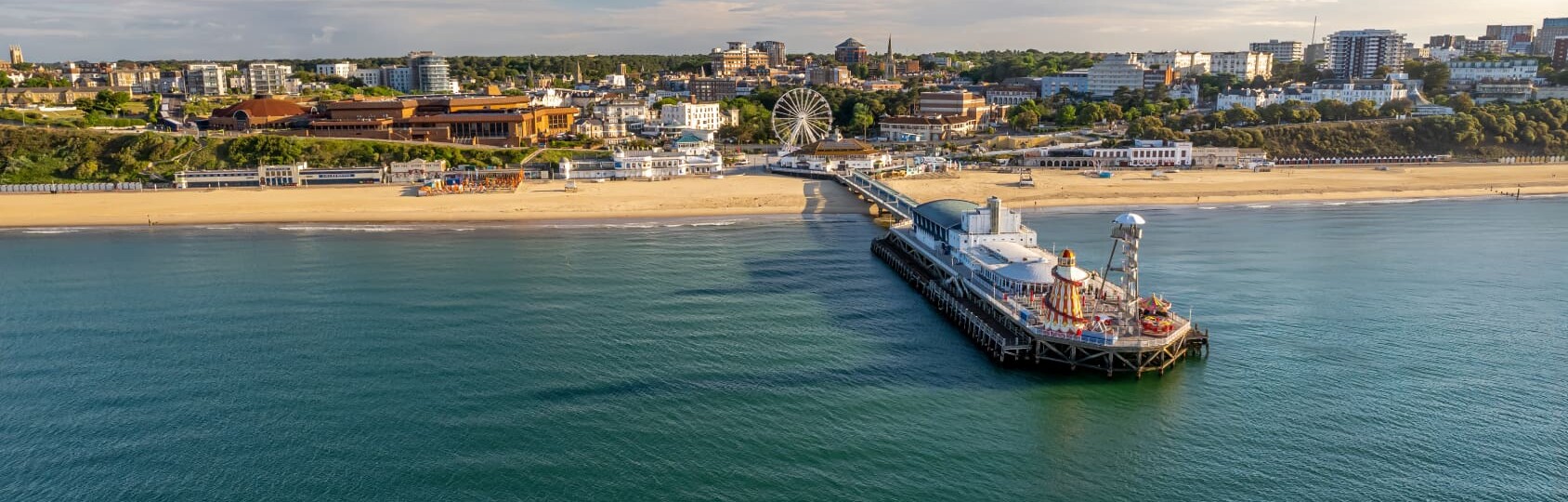 Bournemouth is a coastal resort town in Dorset