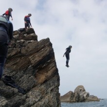 Coasteering Devon