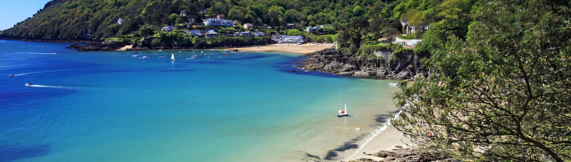 Salcombe Devon England UK